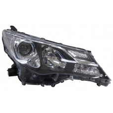 Toyota Rav4 2013-2016 Black Inner Halogen Head Lamp Unit Driver Side